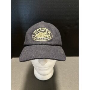 Duluth Trading Company Cap Hat Wool Embroidered Logo Blue  Strapback M/L